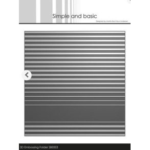 Simple and Basic Embossingfolder