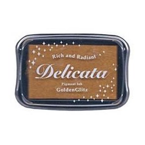 Delicata inkpad Golden Glitz  - 191