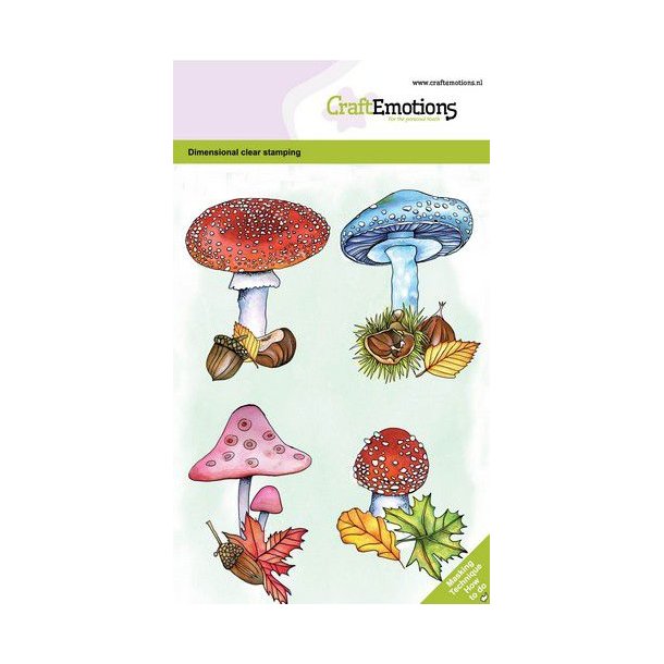 Clearstamps A6 - 0105 - Mushrooms