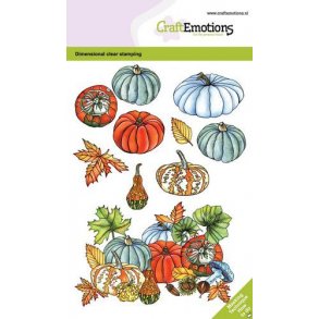 Clearstamps A6 - 0106 - Pumpkins and gourds