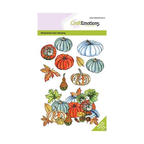 Clearstamps A6 - 0106 - Pumpkins and gourds