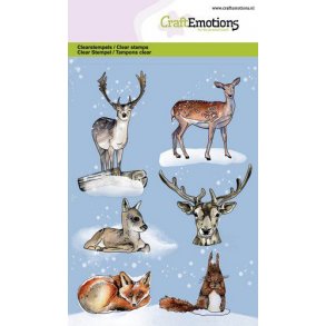 Clearstamps A6 - 0107 - Animals from the forest