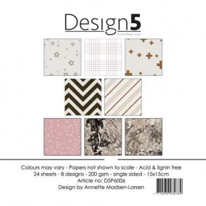 Design5 Paperpad 15x15cm - Constellation Crater   - DSP6006