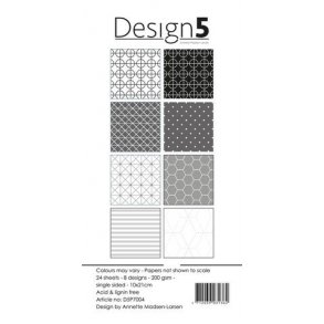 Design5 Paperpad 10x21cm - Intergalactic Grey - DSP7004