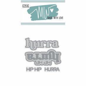 Dies Made With Love Hurra 63516