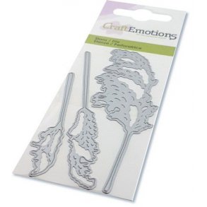 CraftEmotions Die - 0272 - Dried flowers - pampas grass plumes 