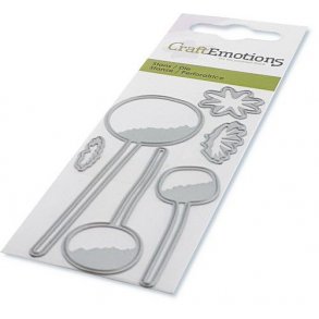 CraftEmotions Die - 0273 - Dried flowers - Poppy bulbs