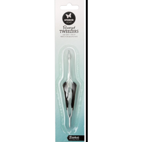 Studio Light Reversed Tweezers soft grip fine tip SL-ES-TWEE03