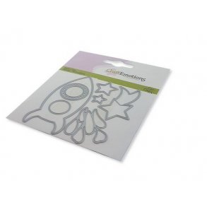 CraftEmotions Die - 0439 - Space 1 Card