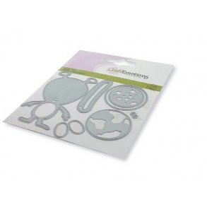 CraftEmotions Die - 0440 - Space 2 Card