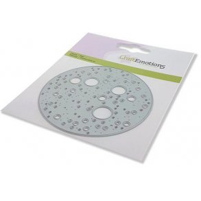 CraftEmotions Die - 0445 - Round magic galaxy Card