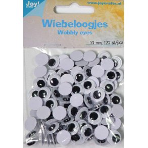 Joy! Crafts Wobbly wiggle eyes round 10 mm 6300/0643