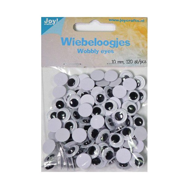 Joy! Crafts Wobbly wiggle eyes round 10 mm 6300/0643