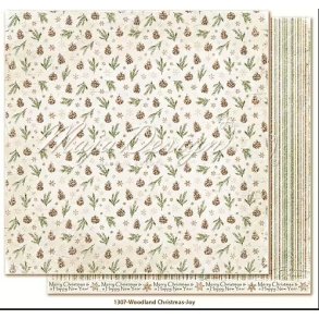 Maja Design Scrapbooking Ark - 1307 - Woodland Christmas - Joy