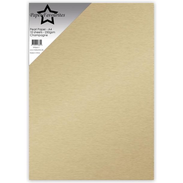 Paper Favourites Pearl Paper 250 gr "Champagne" PFSS417