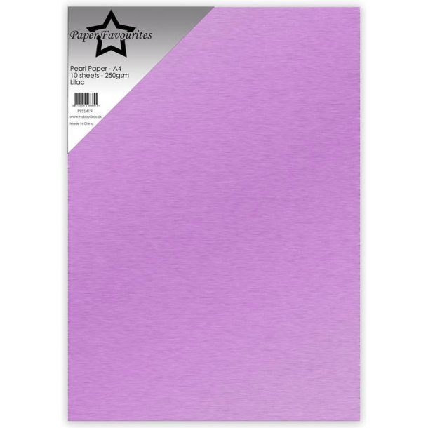 Paper Favourites Pearl Paper 250 gr  "Lilac" PFSS419