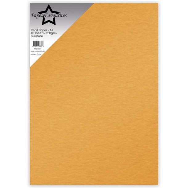 Paper Favourites Pearl Paper 250 gr  "Sunshine" PFSS428