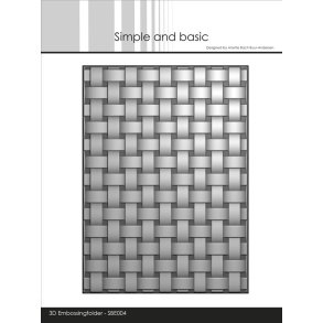 Simple and Basic 3D Embossingfolder 