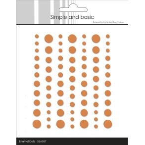 Simple and Basic Matte Enamel Dots 