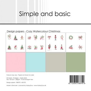 Simple and Basic Design Papers 15x15 cm - SBP572