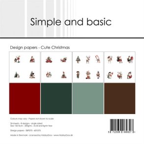 Simple and Basic Design Papers 15x15 cm - SBP575