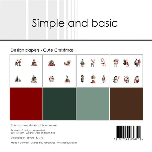 Simple and Basic Design Papers 15x15 cm - SBP575