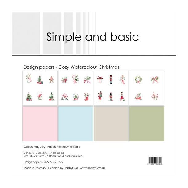 Simple and Basic Design Papers 30,5x30,5 cm -  SBP772