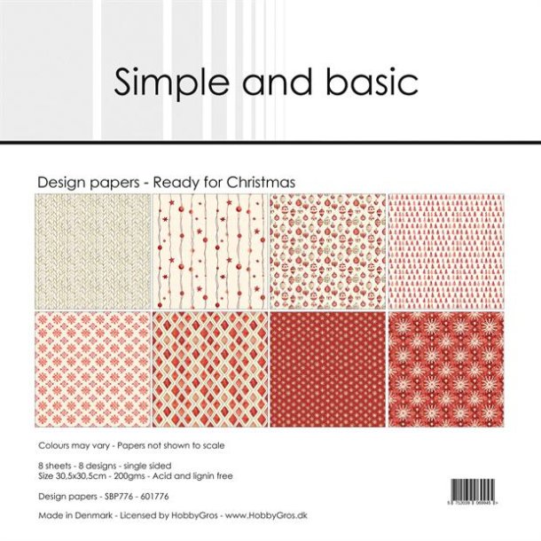Simple and Basic Design Papers 30,5x30,5 cm -  SBP776
