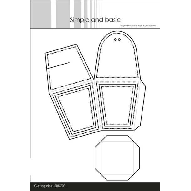 Simple and Basic dies "Small basket with closure" SBD700