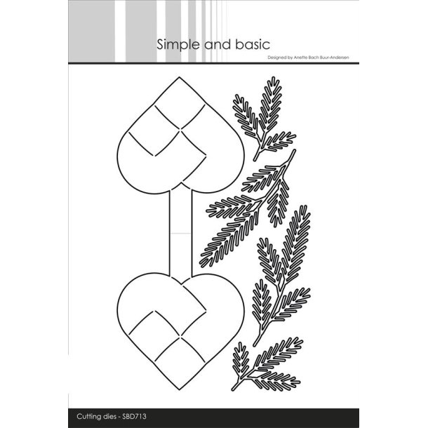 Simple and Basic dies "Christmas Heart" SBD713