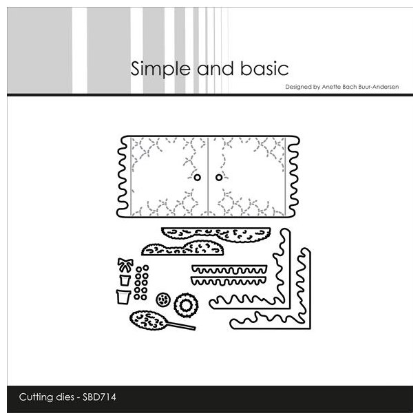 Simple and Basic dies "Add-On for #SBD585 - Winter Elements" SBD714
