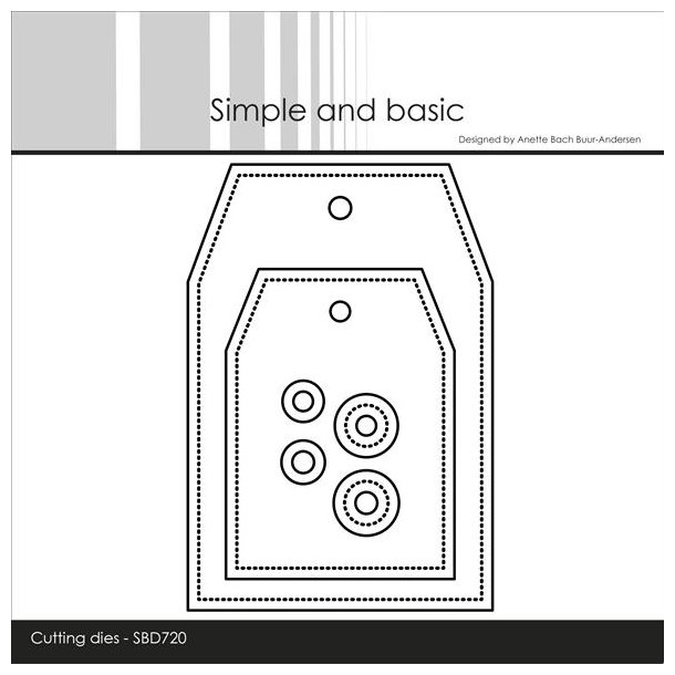 Simple and Basic dies "Gift Tags" SBD720