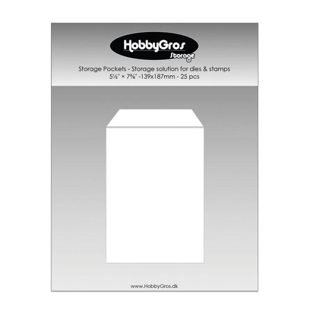 HobbyGros Storage "Storage Pockets - Storage solution for dies &amp; stamps" SS146