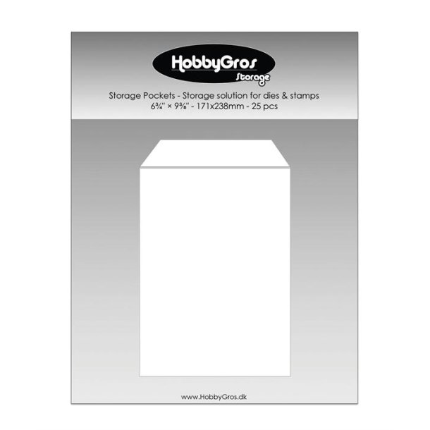 HobbyGros Storage "Storage Pockets - Storage solution for dies &amp; stamps" SS147