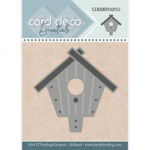 Card Deco Mini Dies - CDEMIN10012 - Birdhouse