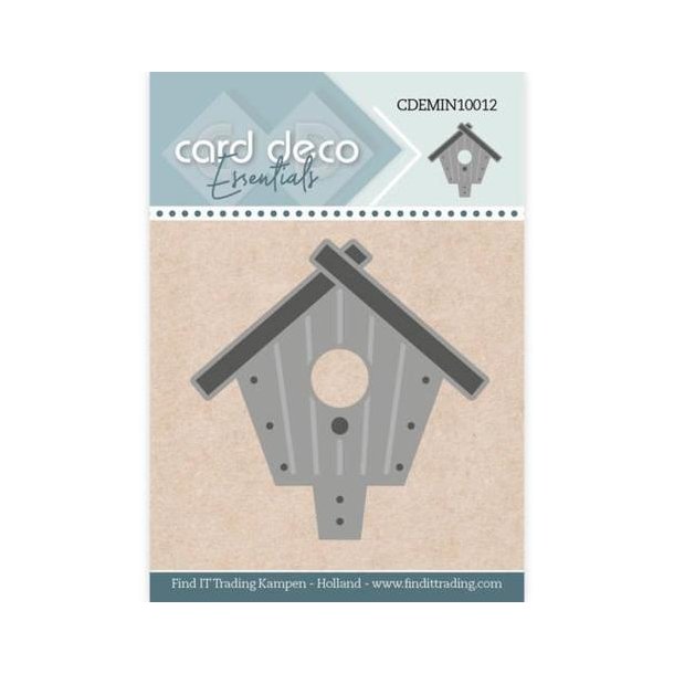 Card Deco Mini Dies - CDEMIN10012 - Birdhouse