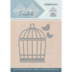 Card Deco Mini Dies - CDEMIN10015 - Birds Cage