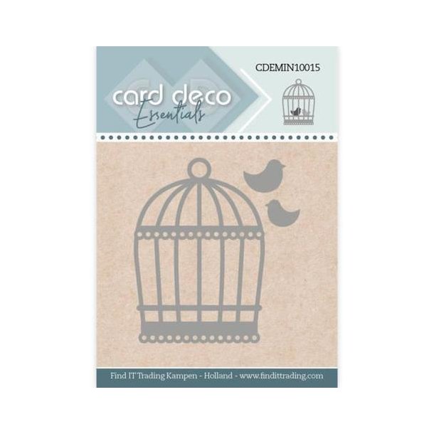 Card Deco Mini Dies - CDEMIN10015 - Birds Cage