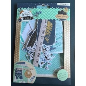 Studio Light Paper Elements Set #658 Winter Joys