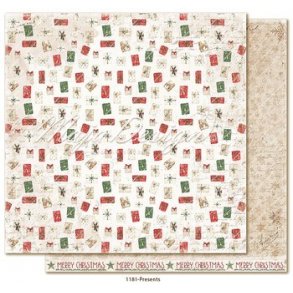 Maja Design Scrapbooking Ark - 1181 - Happy Christmas - Presents