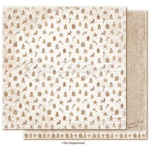 Maja Design Scrapbooking Ark - 1182 - Happy Christmas - Gingerbread