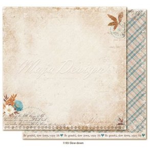 Maja Design Scrapbooking Ark - 1193 - Bohemian Harmony - Slow down