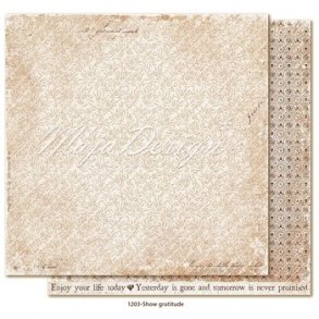 Maja Design Scrapbooking Ark - 1203 - Bohemian Harmony -  Show gratitude
