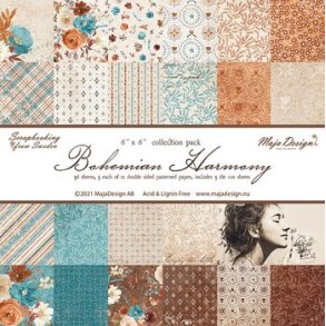 Maja Design Papirblok - 6x6  Bohemian Harmony 