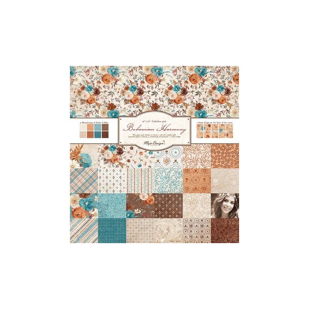 Maja Design Papirblok - 12x12  Bohemian Harmony 