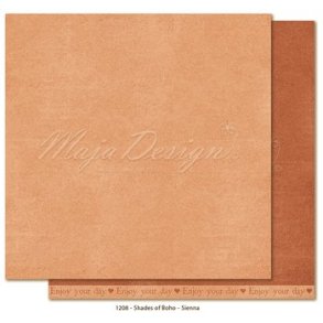 Maja Design Scrapbooking Ark - 1208 - Mono - Boho - Sienna