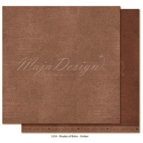 Maja Design Scrapbooking Ark - 1210 - Mono - Boho - Umber