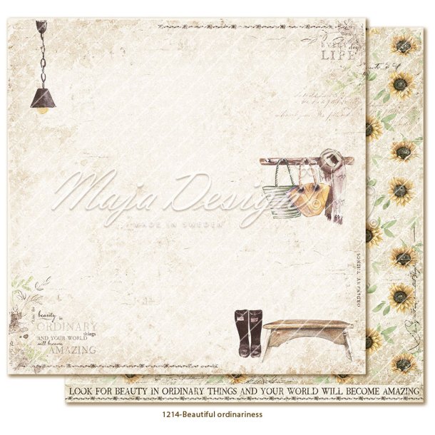 Maja Design Scrapbooking Ark - 1214 - Everyday Life - Beautiful ordinariness