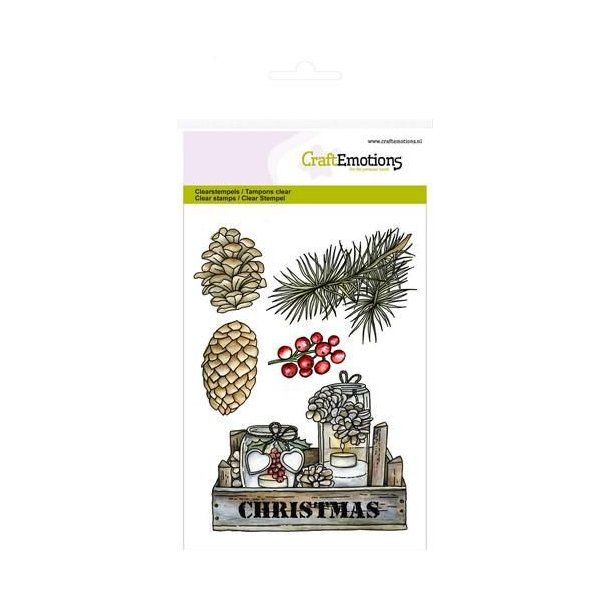 Clearstamps A6 - 1223 - Crate decorations Home for Christmas