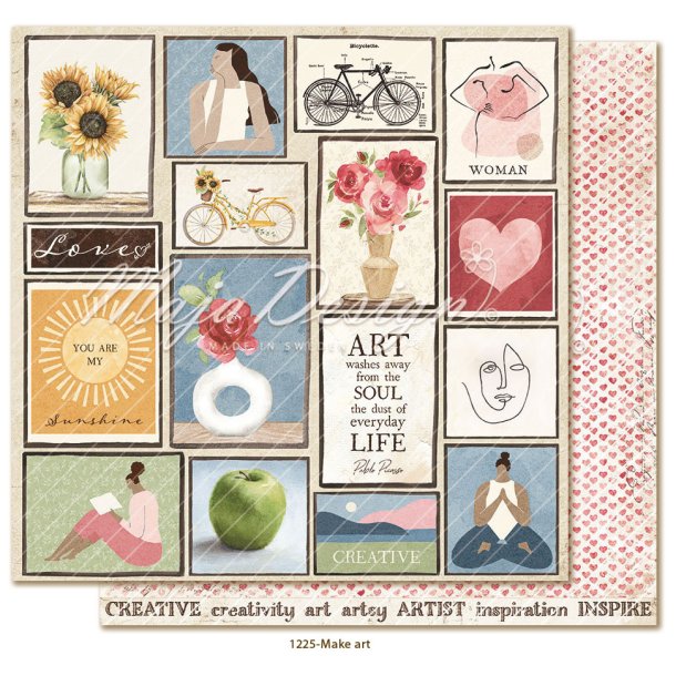 Maja Design Scrapbooking Ark - 1225 - Everyday Life -  Make art